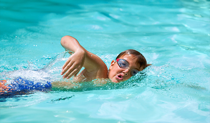 Beneficios del ejercicio acuático en los niños